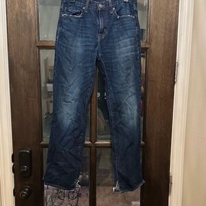 American Eagle Outfitters Dark Blue Straight Jeans